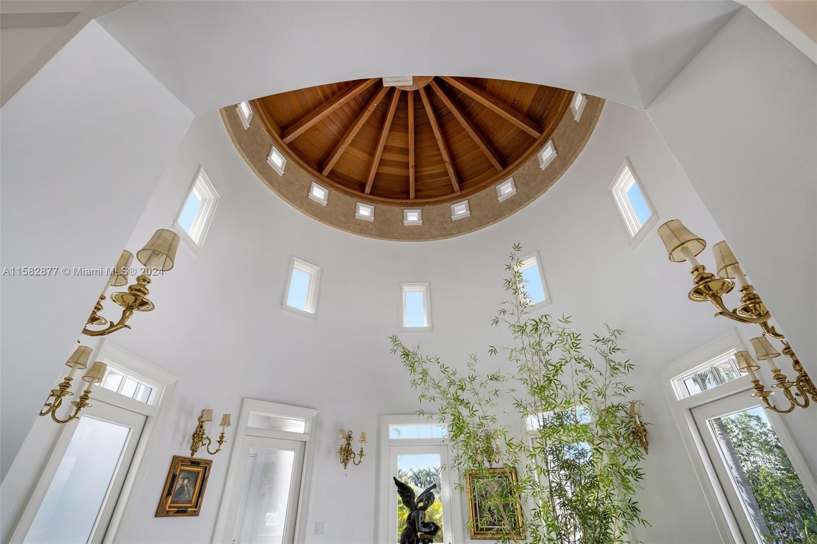 431 Costanera Road Coral Gables, FL 33143 - Photo 10 of 33 wooden floor view of a entryway