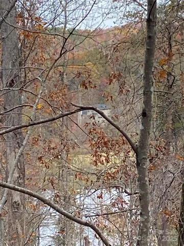 a view of a lake with a big yard
