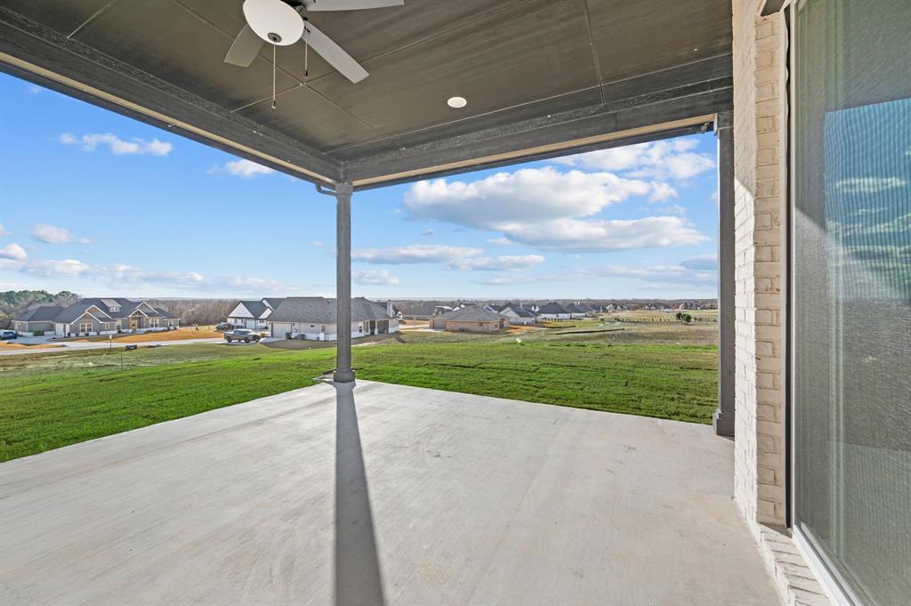 412 Caprock Lane Azle, TX 76020 - Photo 34 of 40 a view of a road from a balcony