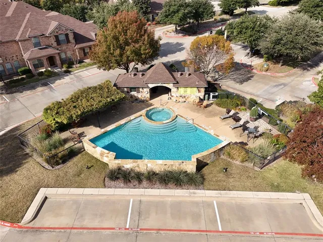 a view of outdoor space with swimming pool