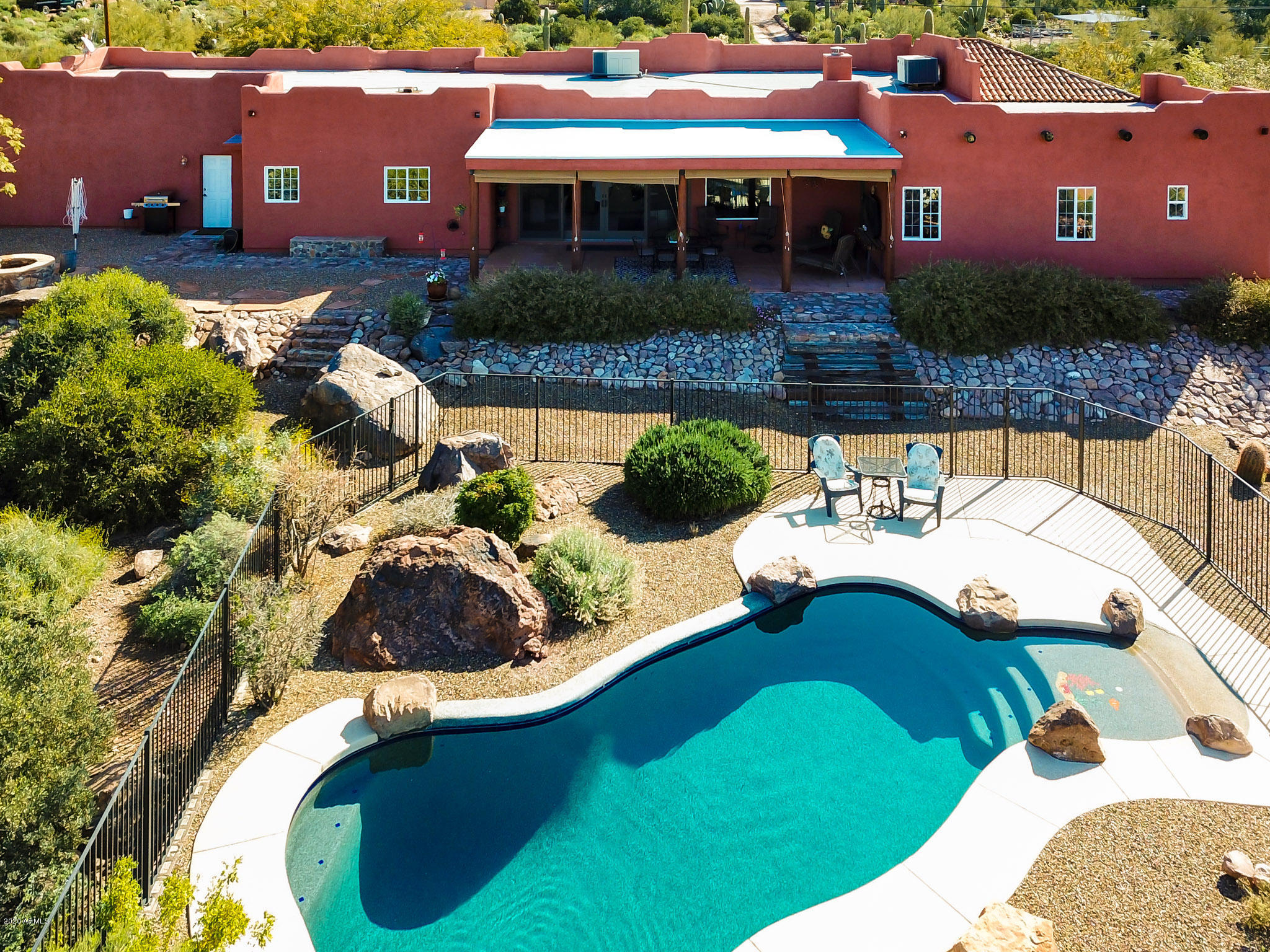 3044 North Prospectors Road Apache Junction, AZ 85119 - Photo 16 of 79 Elevated View Back of Home