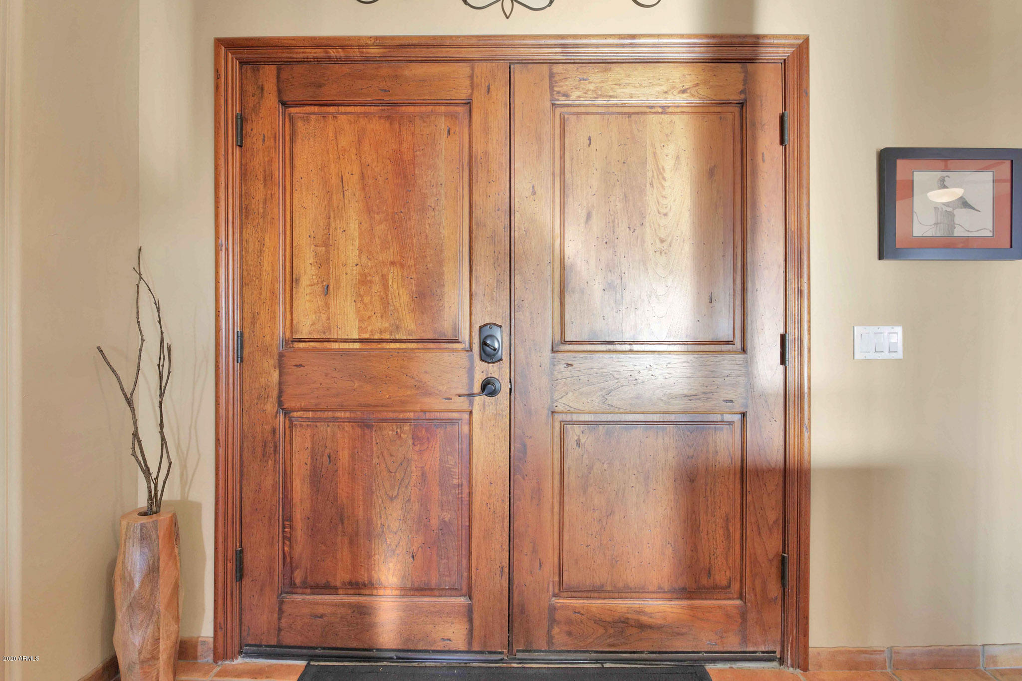 3044 North Prospectors Road Apache Junction, AZ 85119 - Photo 23 of 79 Refinished Double Solid Wood Entry Doors