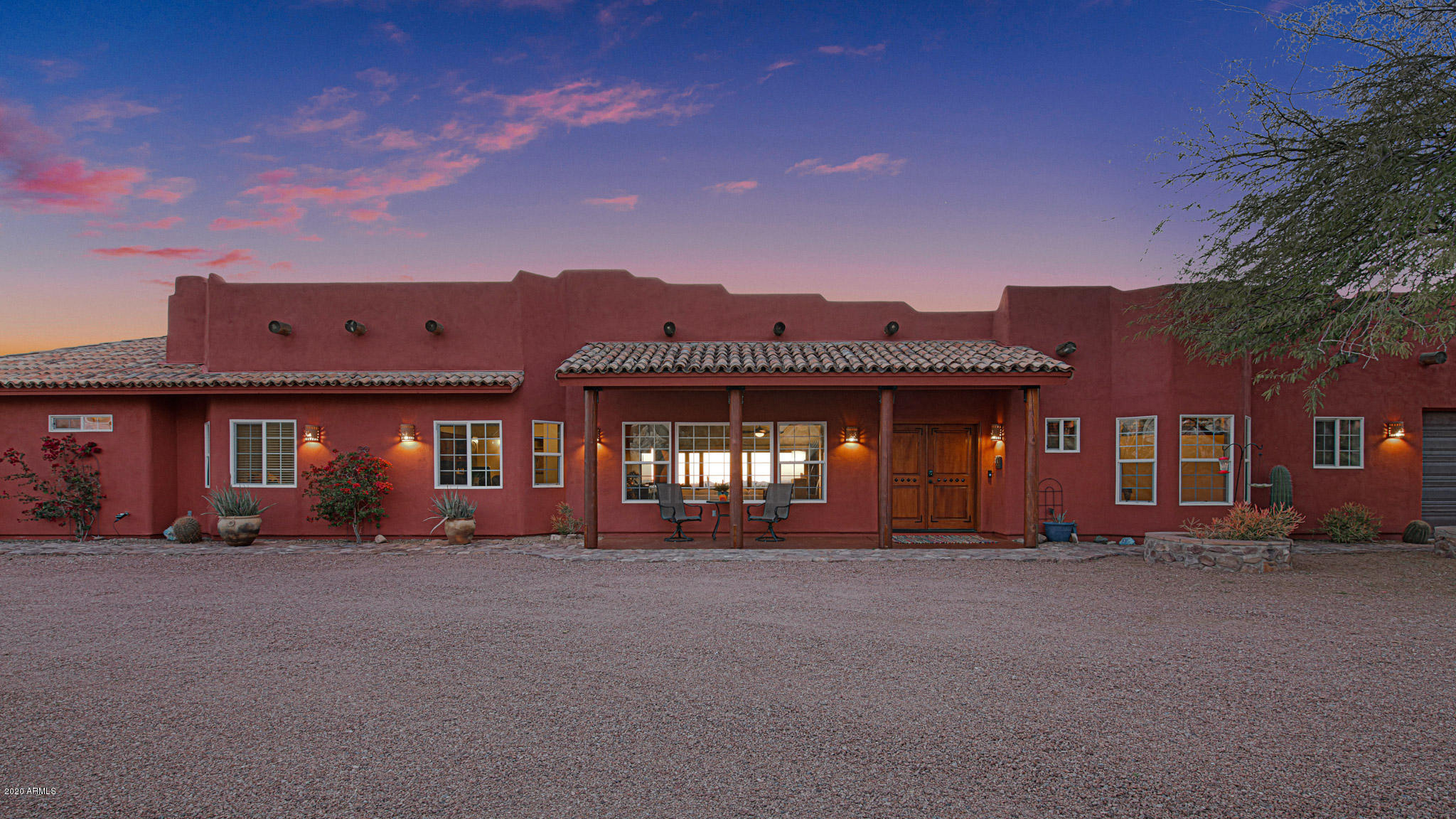 3044 North Prospectors Road Apache Junction, AZ 85119 - Photo 64 of 79 Evening Front View