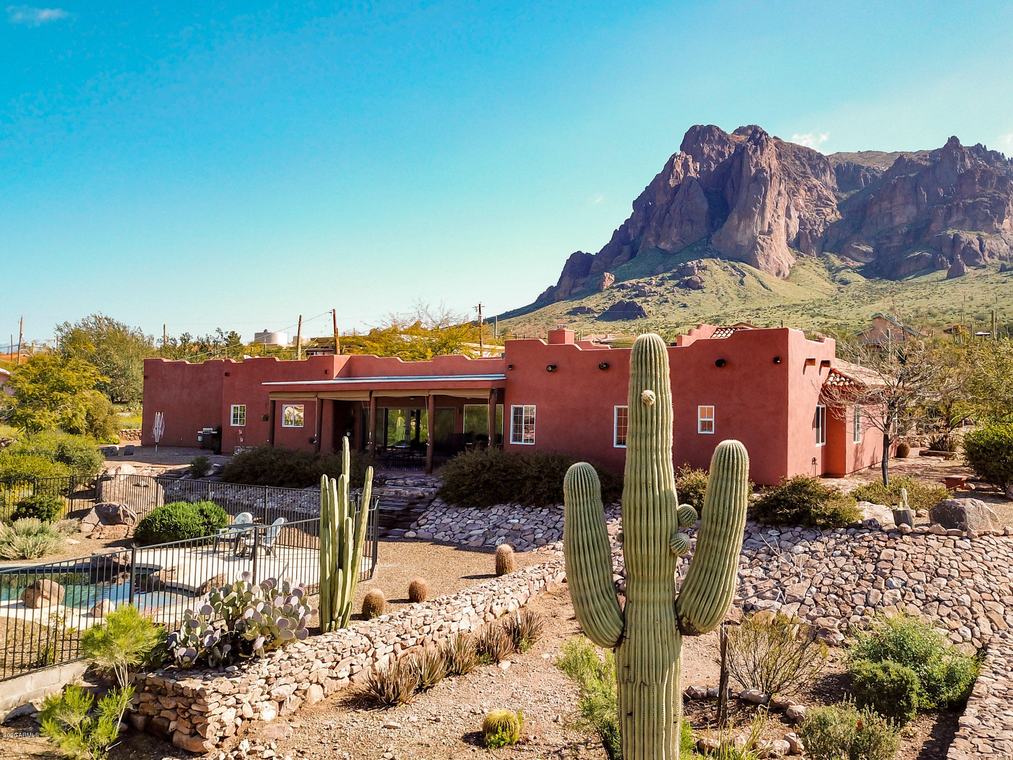 3044 North Prospectors Road Apache Junction, AZ 85119 - Photo 69 of 79 Back of Property