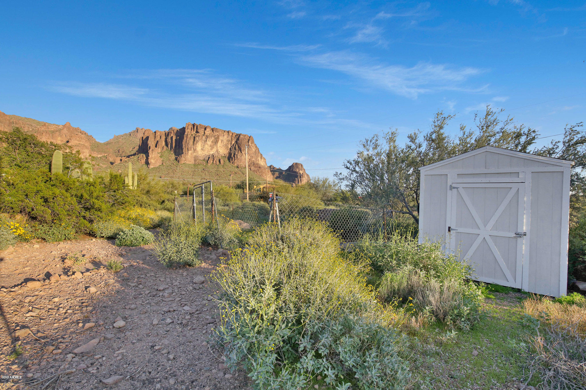 3044 North Prospectors Road Apache Junction, AZ 85119 - Photo 75 of 79 1200 sq ft Gated Area W/Storage