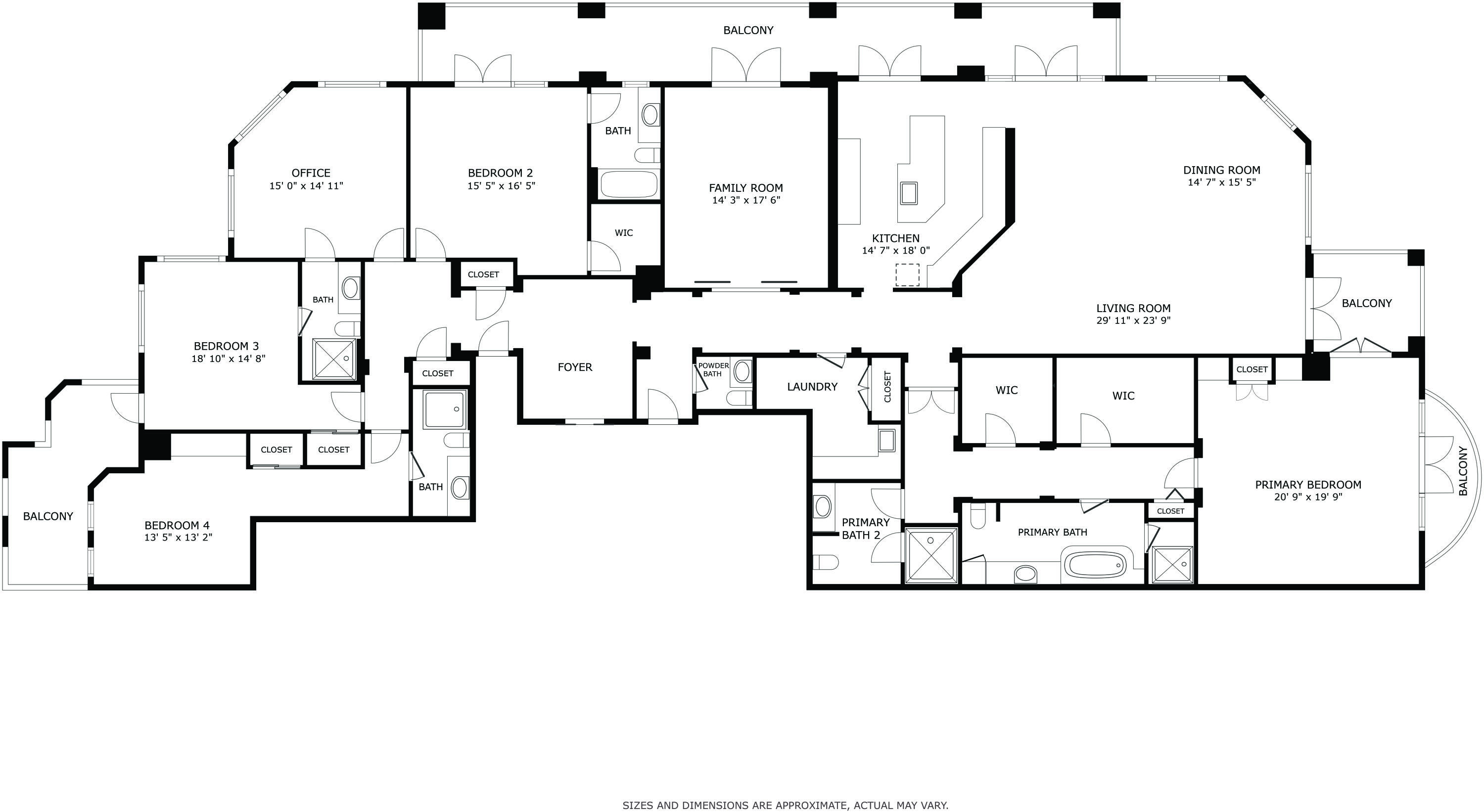400 South Ocean Boulevard, Unit R12 Boca Raton, FL 33432 - Photo 41 of 41 Floorplans