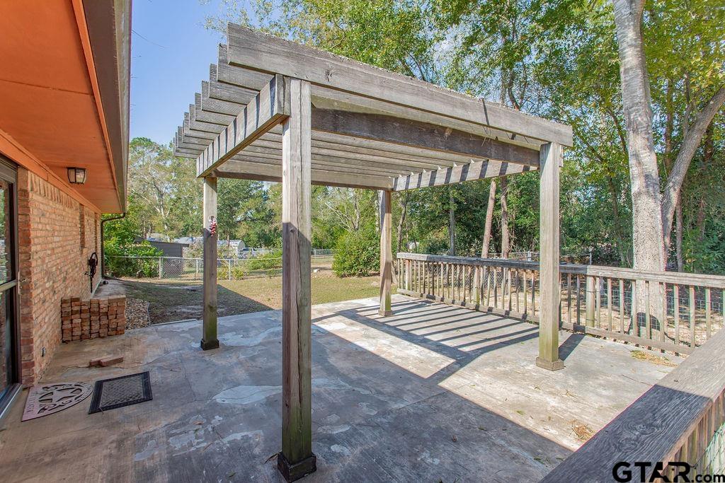213 Treetop Lane Hideaway, TX 75771 - Photo 37 of 48 a view of a patio on the deck