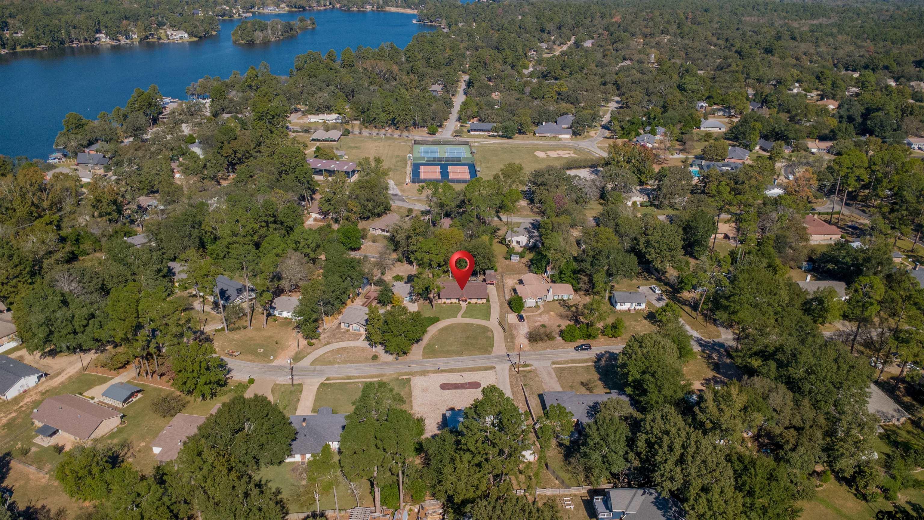 213 Treetop Lane Hideaway, TX 75771 - Photo 48 of 48 an aerial view of a city