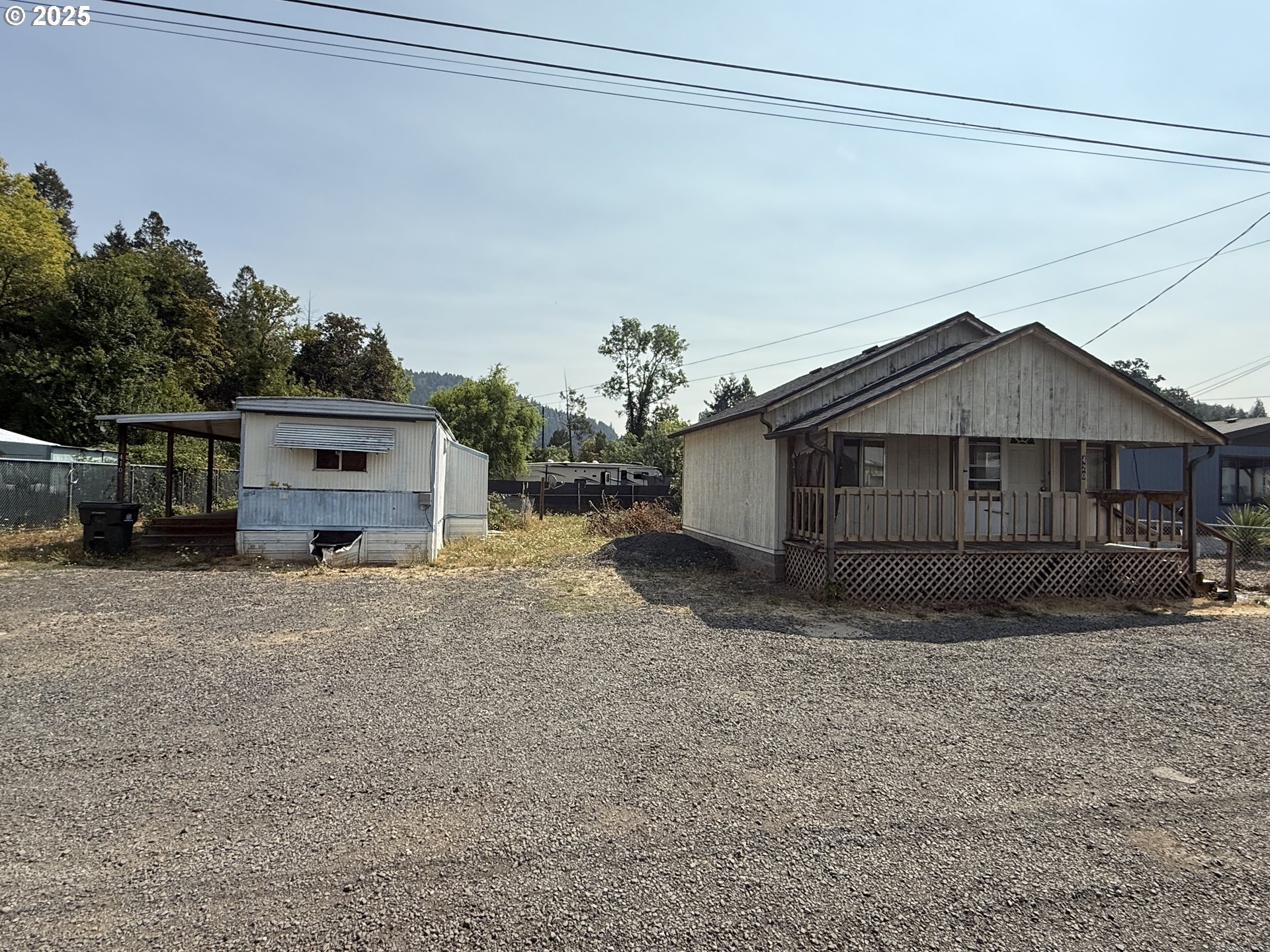 410 Birch Street Drain, OR 97435 - Photo 1 of 14 a house view with a outdoor space