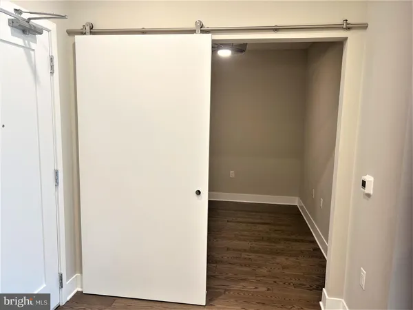 a view of a walk in closet