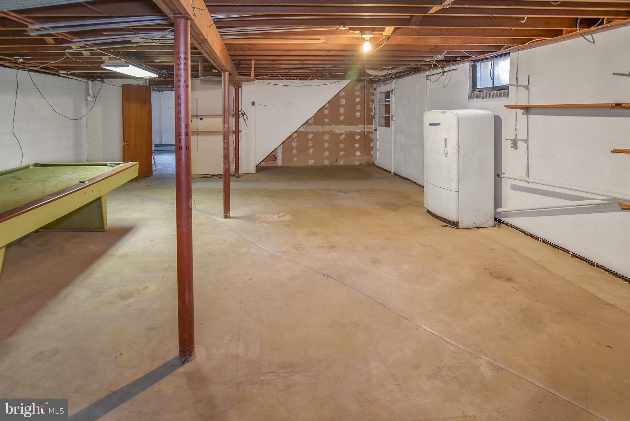 14 Friendship Road Friendship, MD 20758 - Photo 31 of 38 Large unfinished basement