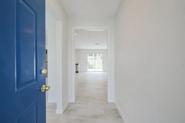 a view of an entryway