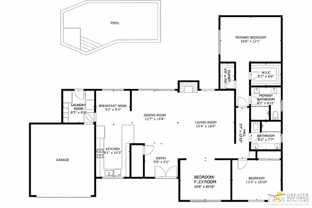 $1,275,000 | 2964 East Orella Circle, Palm Springs, CA 92264
