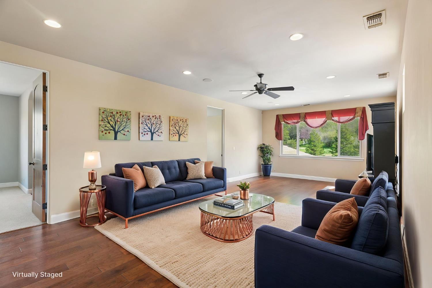 5180 Remuda Court Shingle Springs, CA 95682 - Photo 45 of 88 a living room with furniture and a large window