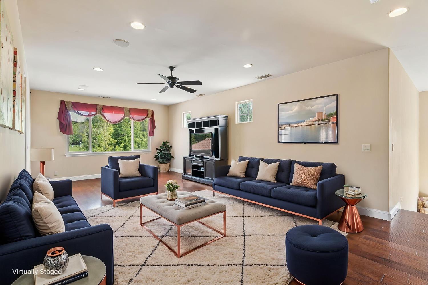 5180 Remuda Court Shingle Springs, CA 95682 - Photo 47 of 88 a living room with furniture and a large window