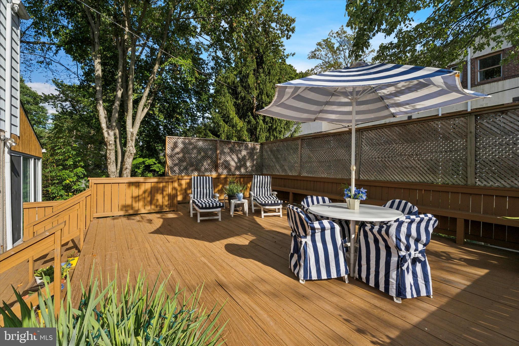 515 Conway Avenue Narberth, PA 19072 - Photo 20 of 27 a view of outdoor space yard deck patio and outdoor seating
