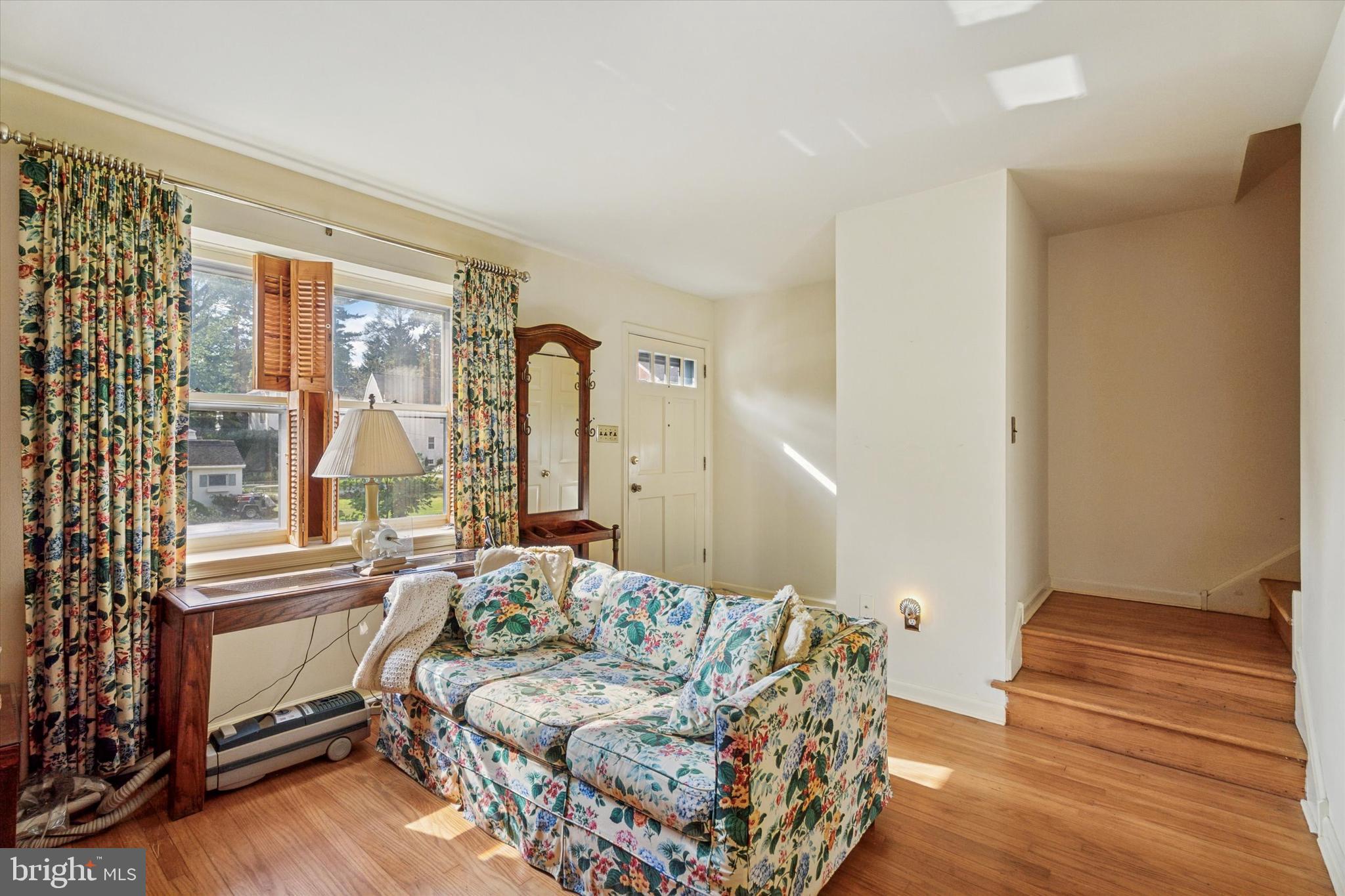 515 Conway Avenue Narberth, PA 19072 - Photo 5 of 27 a living room with furniture and a large window