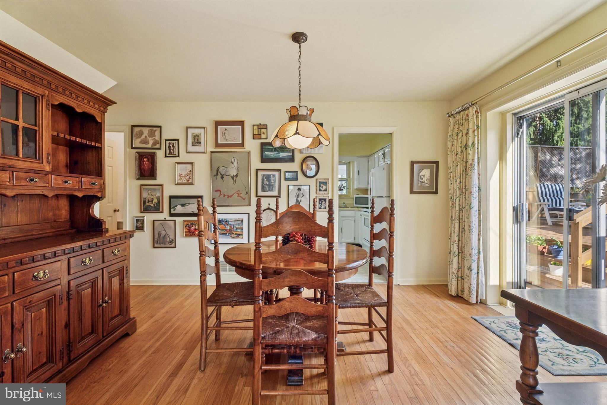 515 Conway Avenue Narberth, PA 19072 - Photo 6 of 27 a view of a dining room with furniture window and wooden floor