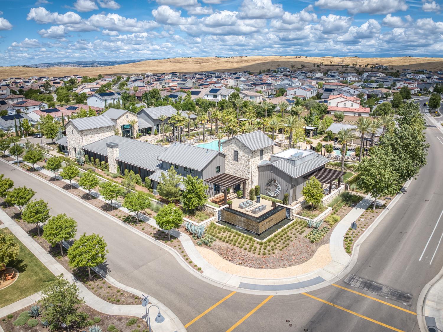 4185 Ryan Lane Madera, CA 93636 - Photo 53 of 63 an aerial view of residential houses with outdoor space