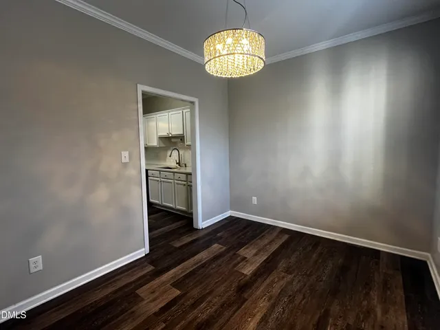 wooden floor in an empty room