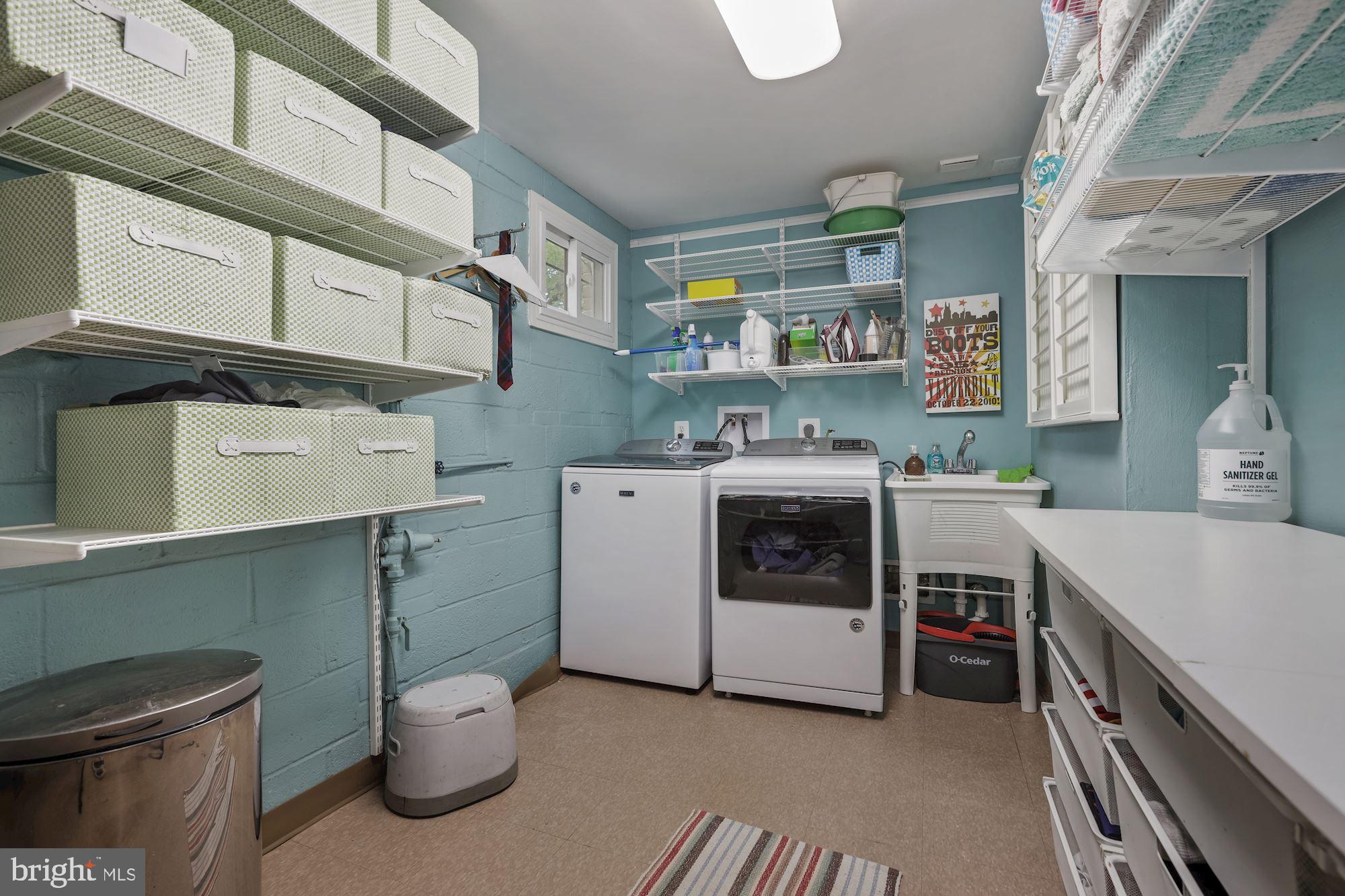 5306 Elliott Road Bethesda, MD 20816 - Photo 20 of 25 Lower Level Laundry Room