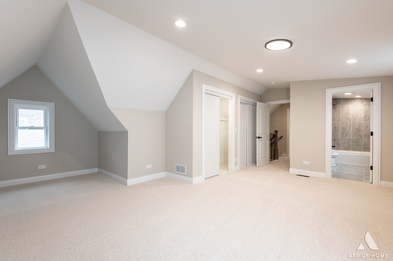 10229 South Aberdeen Street Chicago, IL 60643 - Photo 29 of 33 an empty room with closet and a bathroom