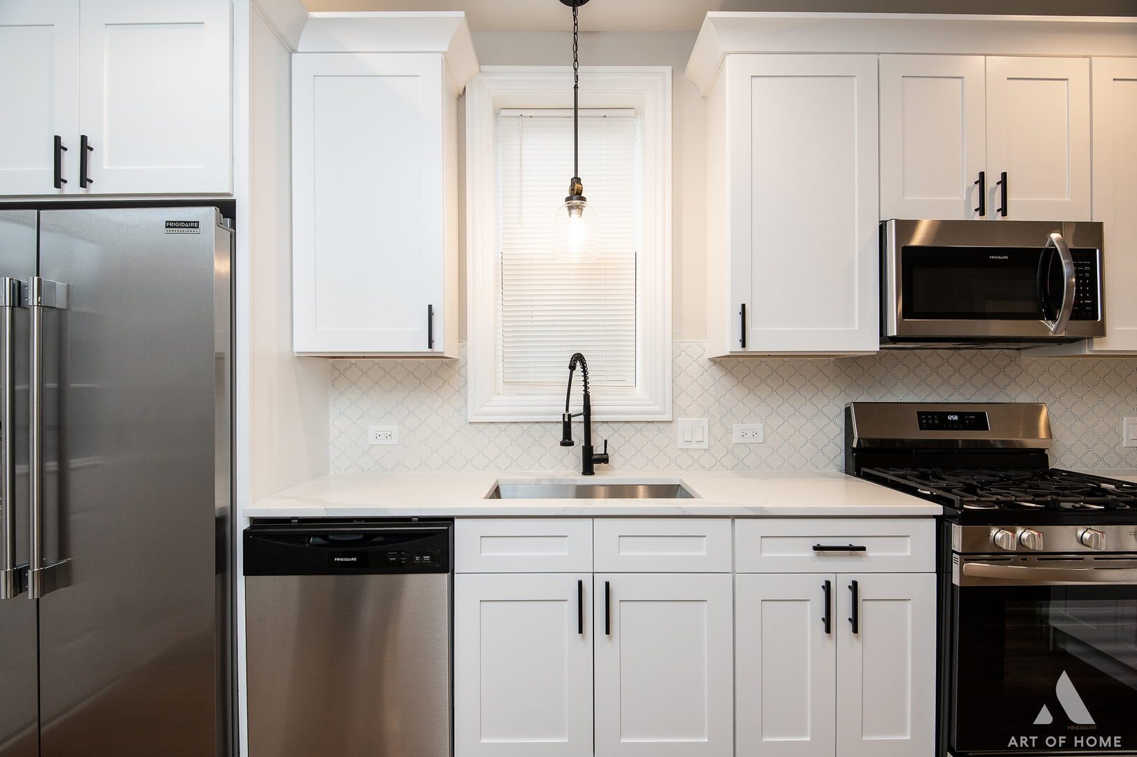 10229 South Aberdeen Street Chicago, IL 60643 - Photo 9 of 33 a kitchen with a sink and a stove