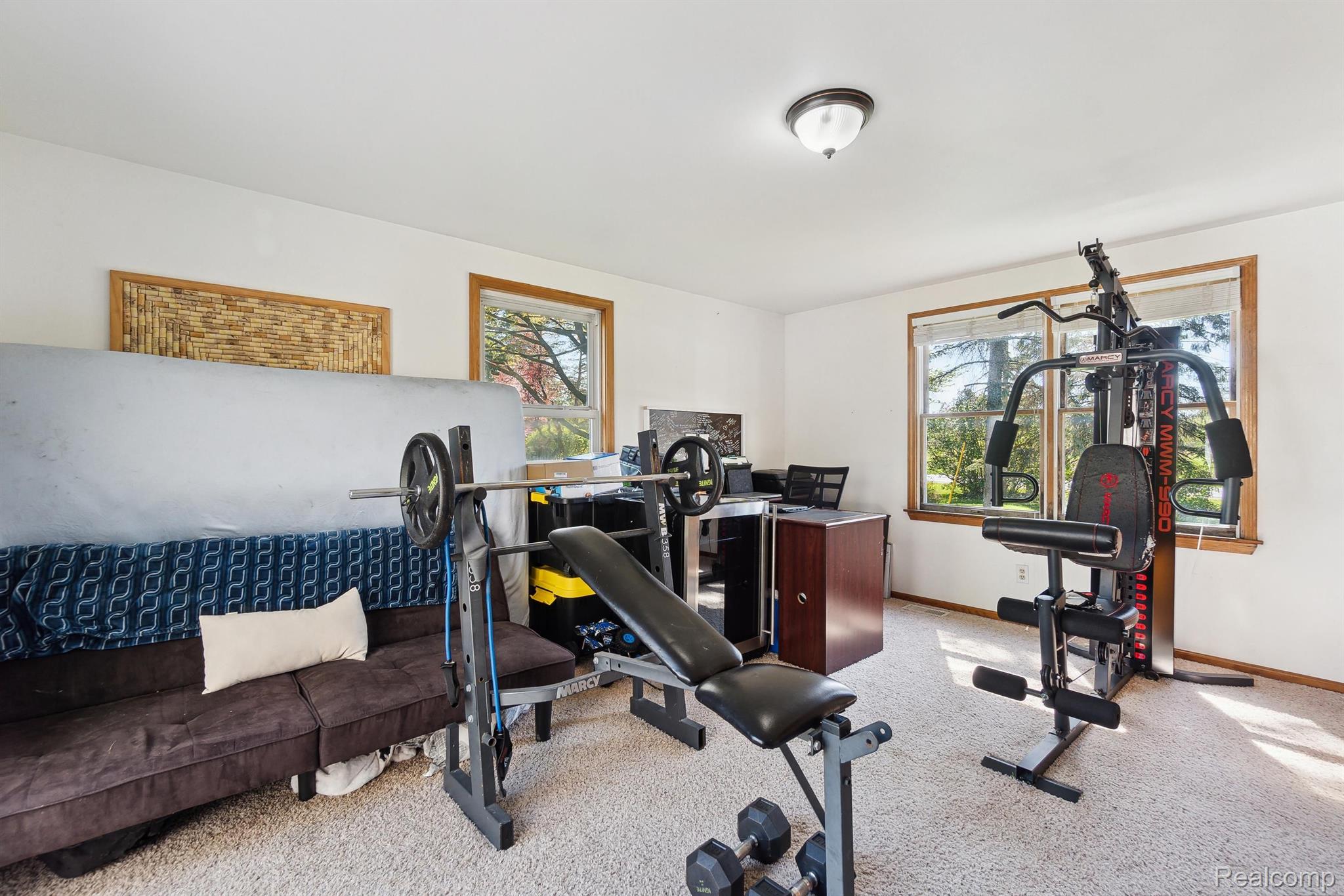12347 Linden Road Linden, MI 48451 - Photo 16 of 34 Bedroom can be an office and/or workout room too!