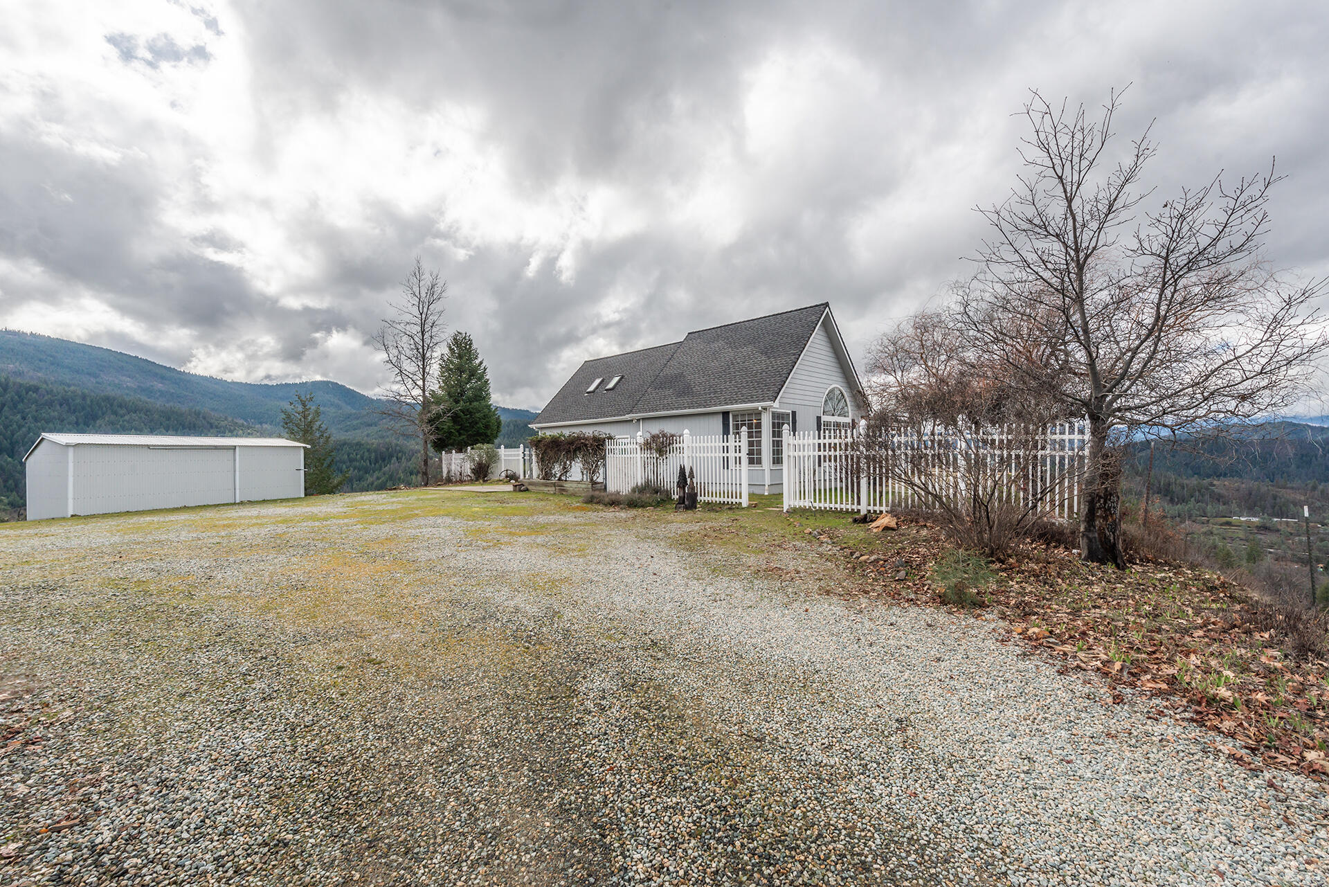 1551 Oak Ranch Road Lewiston, CA 96052 - Photo 20 of 35 a view of a house with backyard and trees