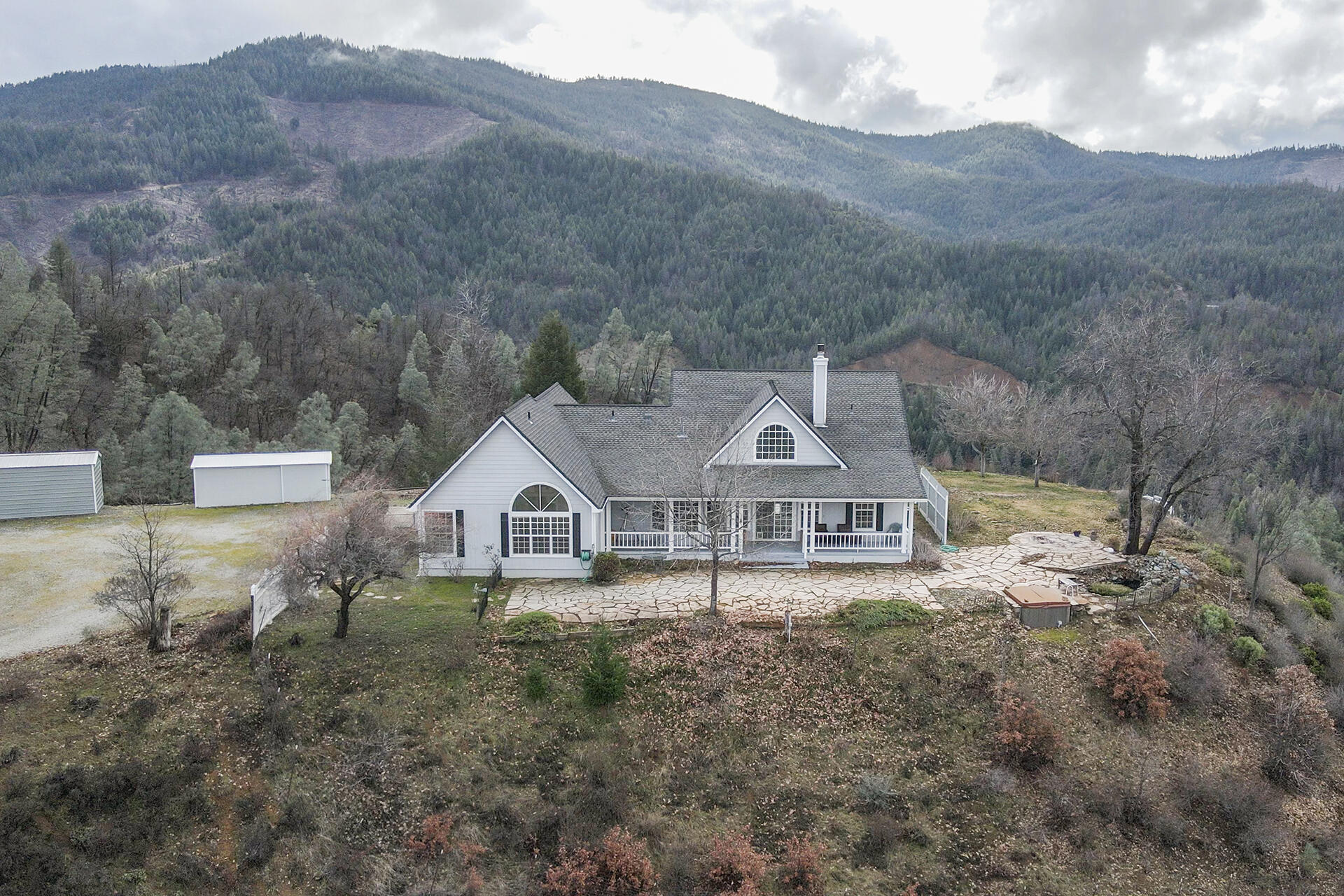 1551 Oak Ranch Road Lewiston, CA 96052 - Photo 2 of 35 a view of a big house with a big yard and large tree