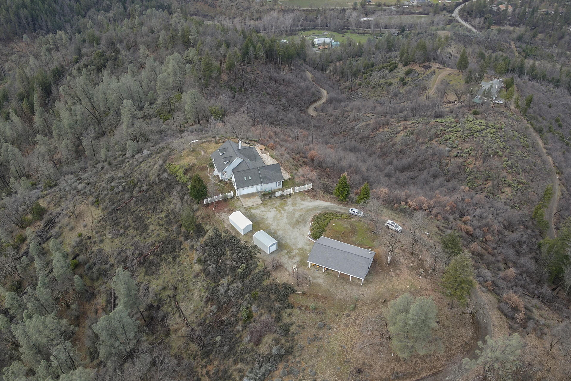 1551 Oak Ranch Road Lewiston, CA 96052 - Photo 25 of 35 a view of a dry yard