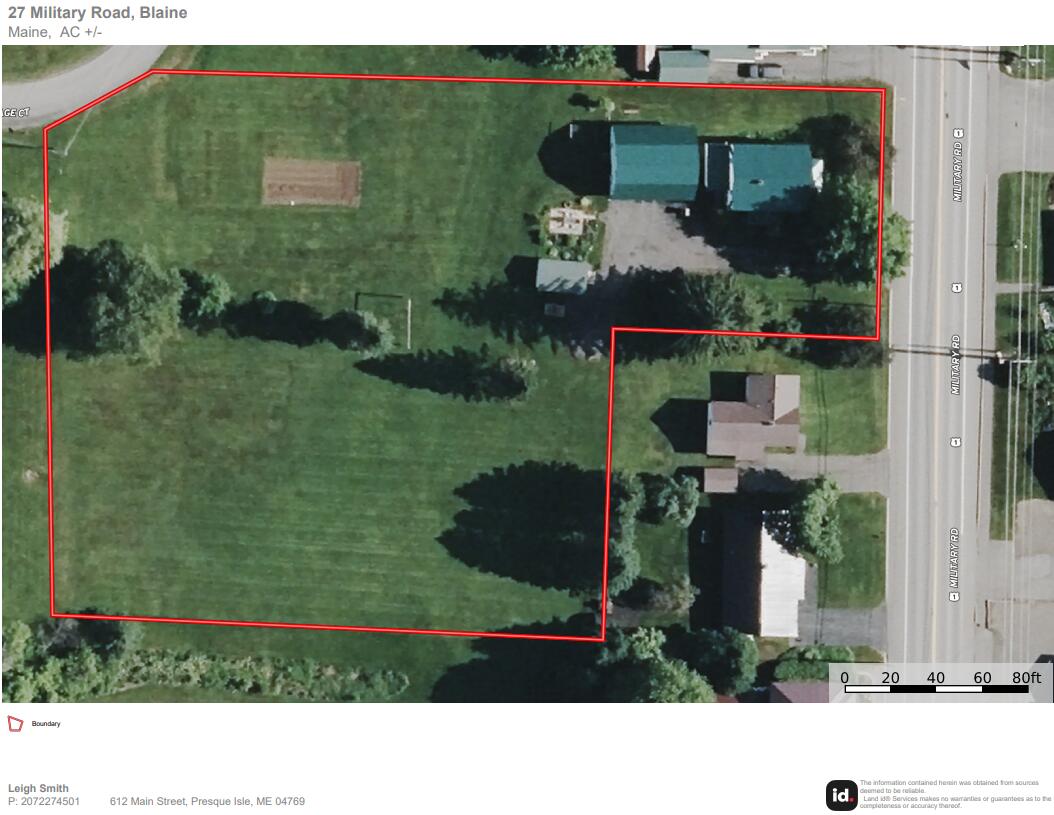 27 Military Road Blaine, ME 04734 - Photo 41 of 41 Tax Map