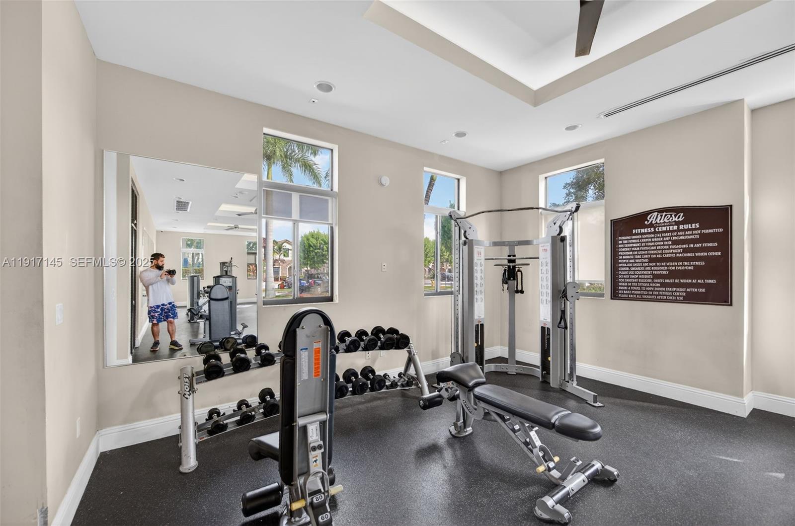 11527 Southwest 248th Lane Homestead, FL 33032 - Photo 39 of 44 a view of a room with gym equipment
