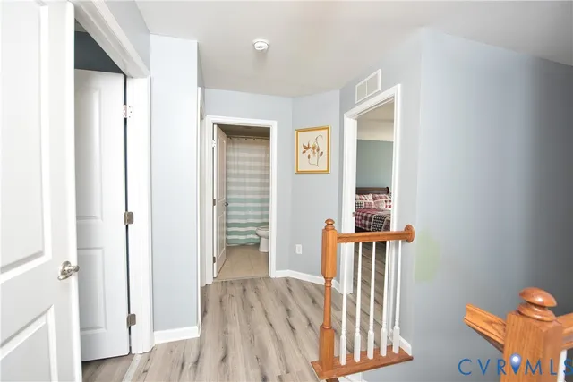 a view of a walk in closet