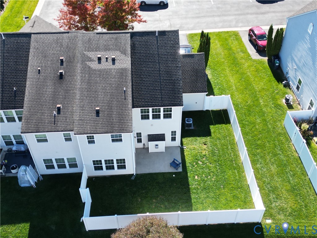 10343 Colony Bee Place Mechanicsville, VA 23116 - Photo 39 of 50 an aerial view of a house with a swimming pool