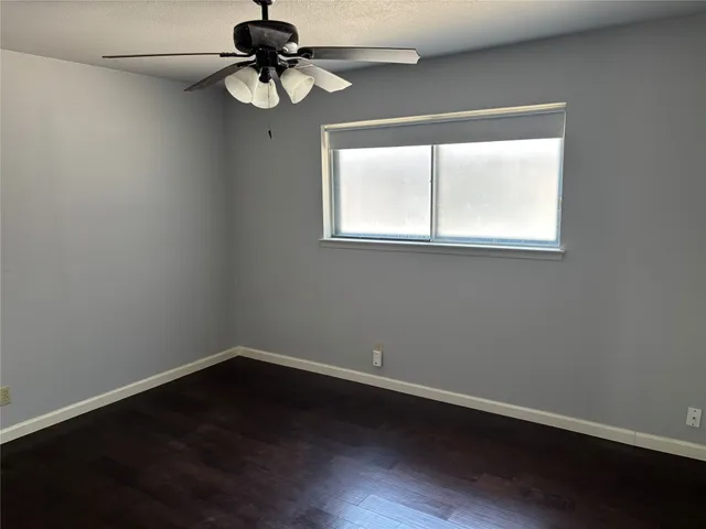 a window in an empty room