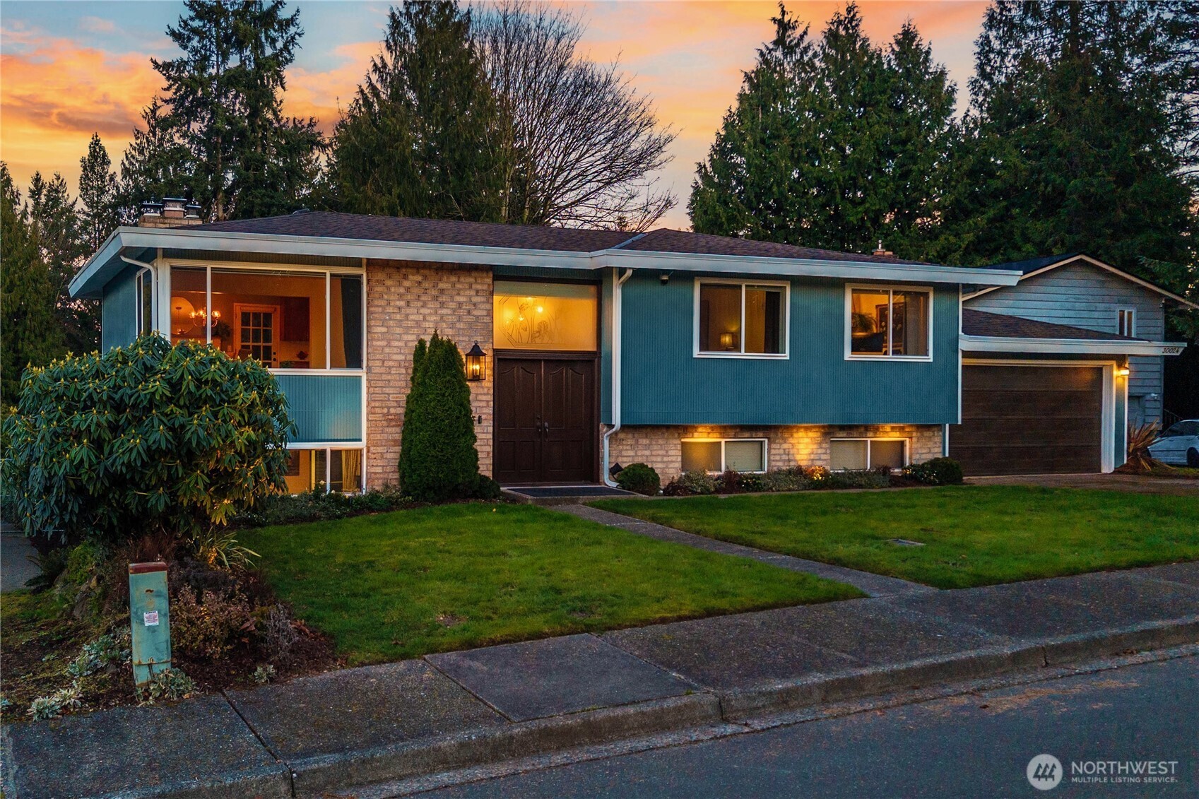 30024 2nd Avenue Southwest Federal Way, WA 98023 - Photo 35 of 40 a view of a house with a backyard