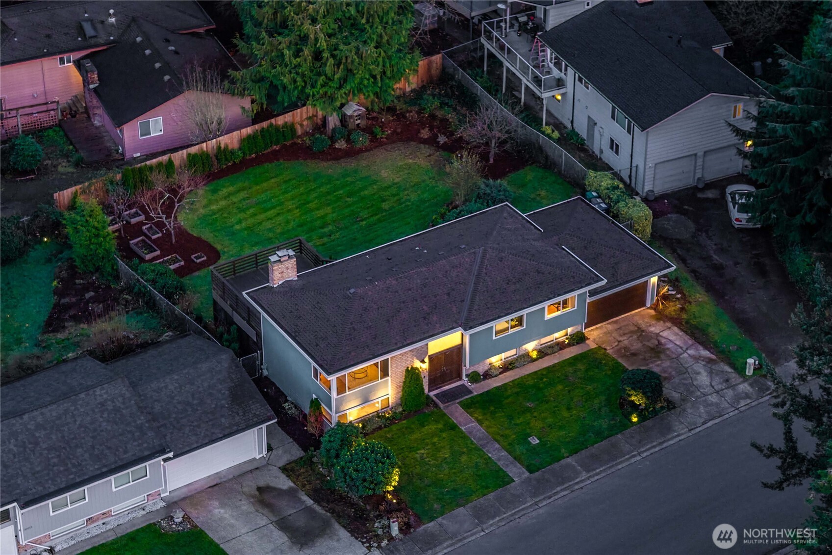 30024 2nd Avenue Southwest Federal Way, WA 98023 - Photo 37 of 40 an aerial view of a house