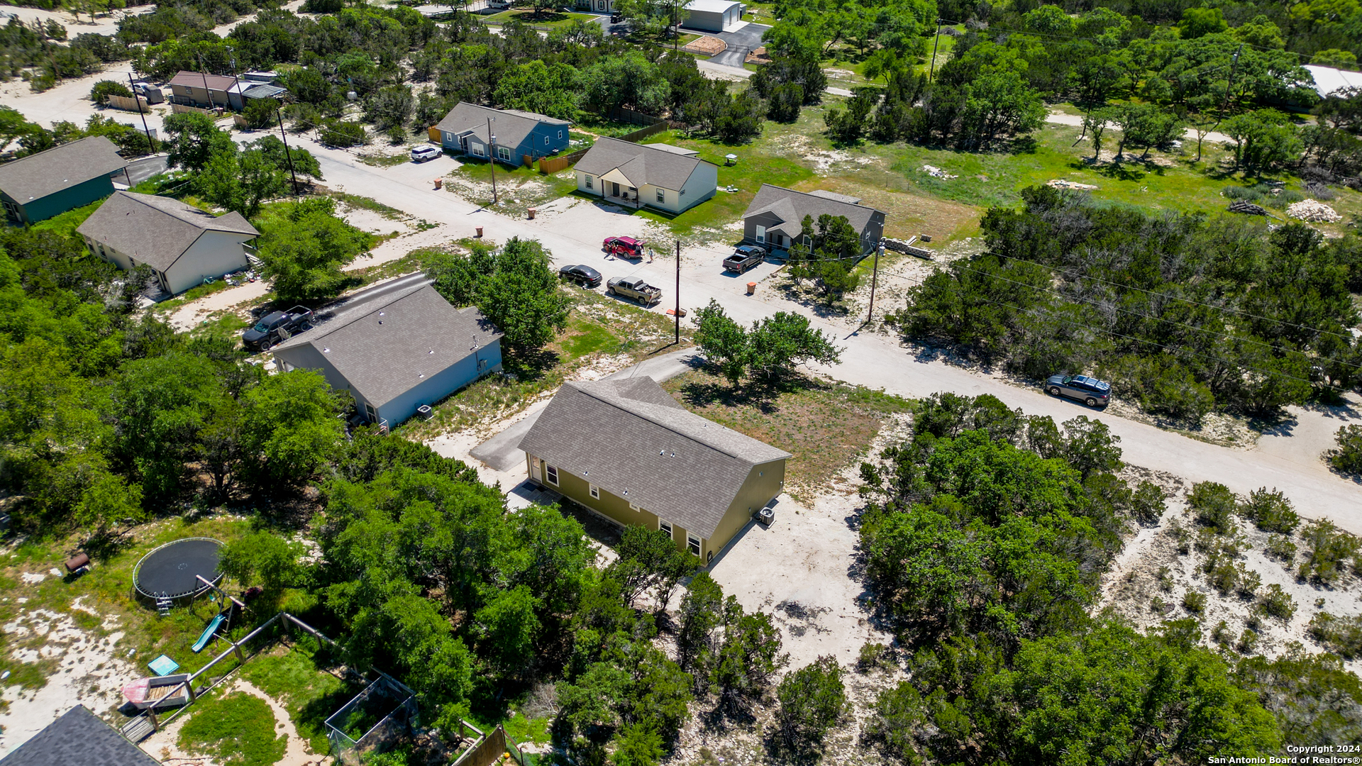 2407 Golf Drive Spring Branch, TX 78070 - Photo 28 of 29 an aerial view of residential house with outdoor space