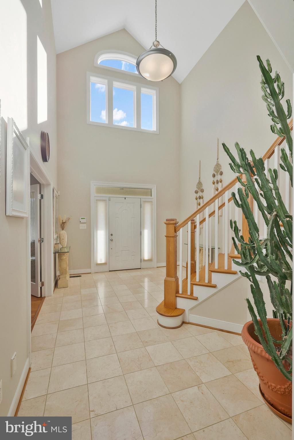 5922 Chesterbrook Road McLean, VA 22101 - Photo 7 of 82 Light & Bright Foyer w Vaulted Ceiling