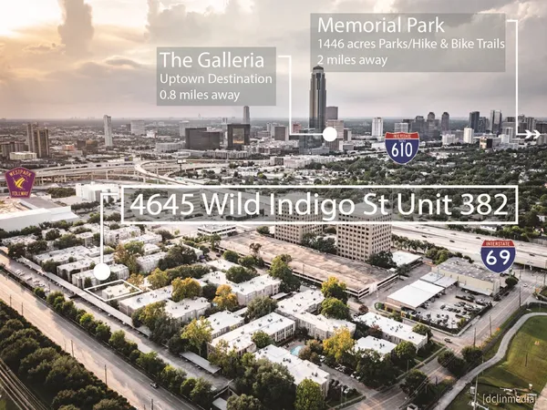 $1,500 | 4645 Wild Indigo Street, Unit 382, Houston, TX 77027
