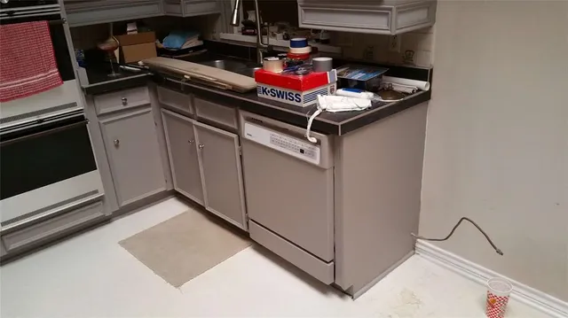 a close up of a sink in a kitchen