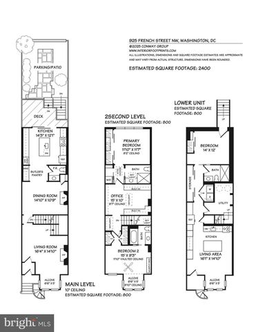 $1,705,000 | 925 French Street Northwest, Washington, DC 20001