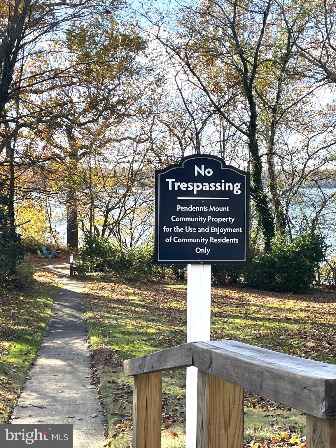 16 Brice Road Annapolis, MD 21409 - Photo 22 of 26 a view of a street with sign board
