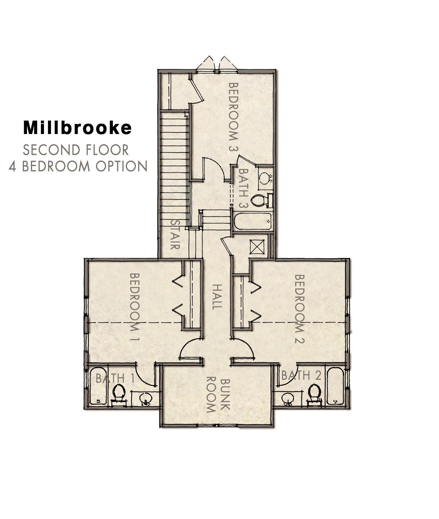 202 North Splash Dr Inlet Beach, Unit LOT 99 Inlet Beach, FL 32461 - Photo 60 of 61 Millbrooke-Floor-Plan-2-4BD