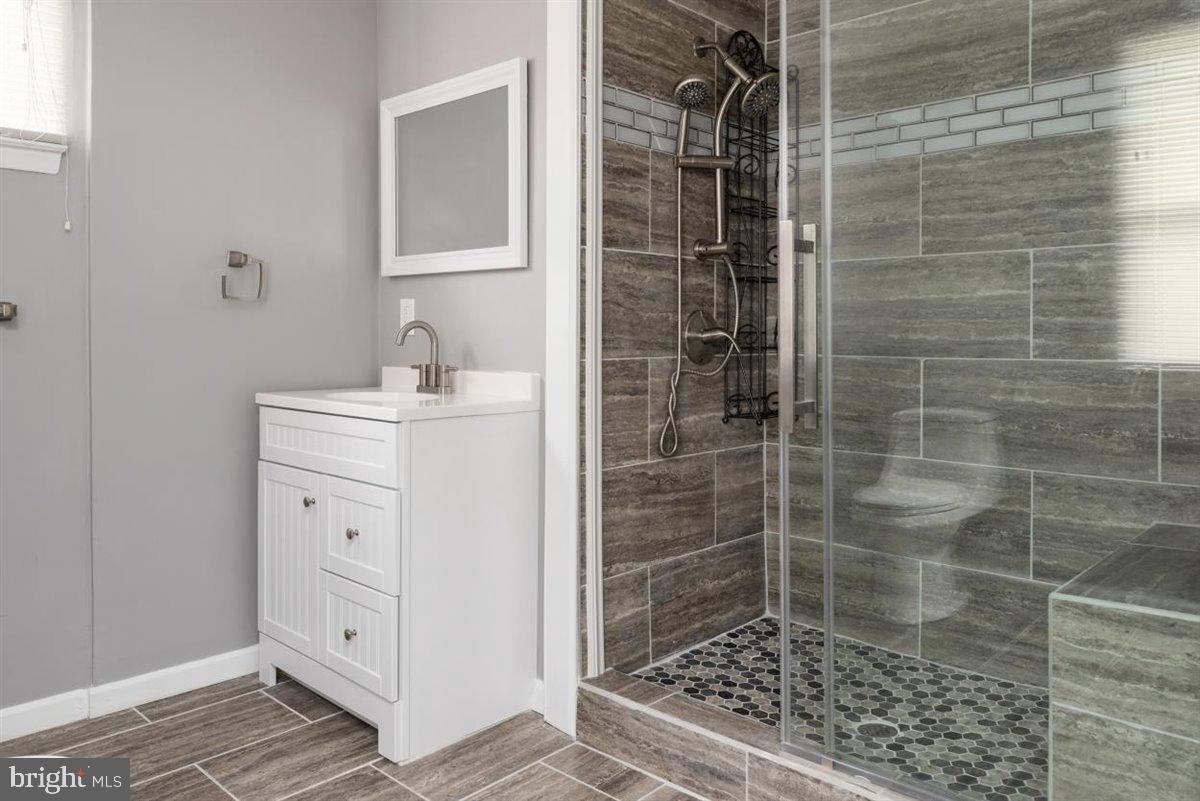 3605 Templar Road Randallstown, MD 21133 - Photo 31 of 39 Primary bathroom with large shower with seat