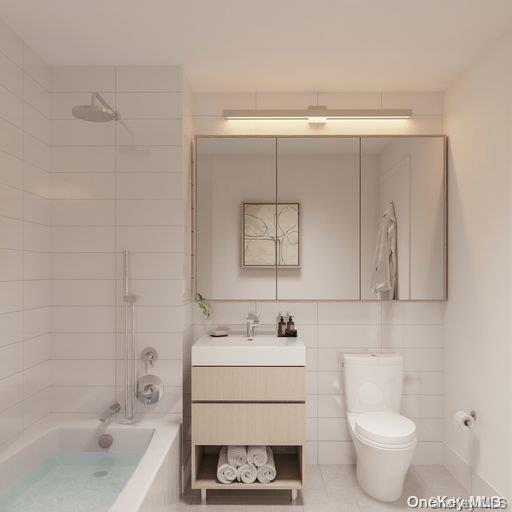 131-02 40th Road, Unit 5G Queens, NY 11354 - Photo 30 of 32 a bathroom with a sink a toilet and shower