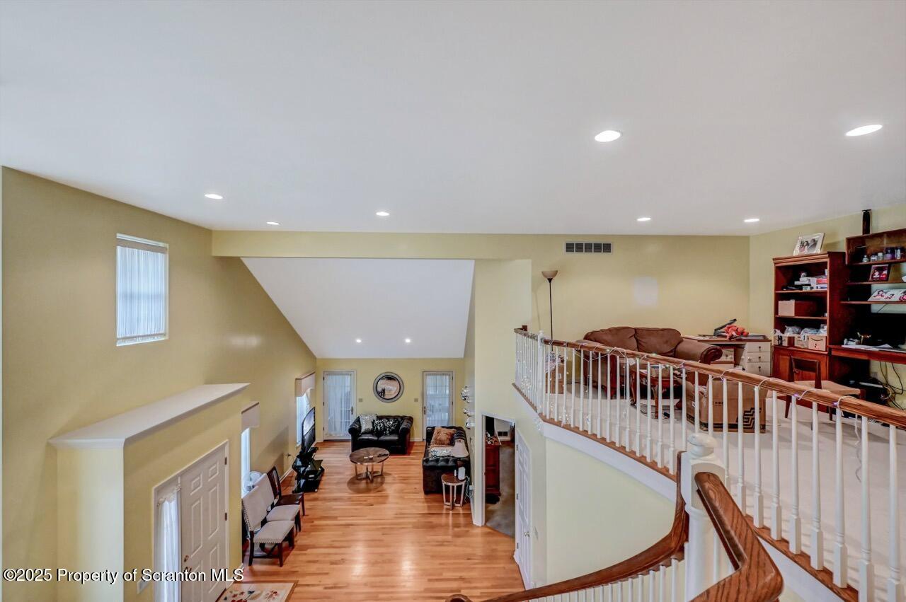 20 Hedge Row Run Clarks Summit, PA 18411 - Photo 42 of 66 a view of a livingroom with furniture and staircase