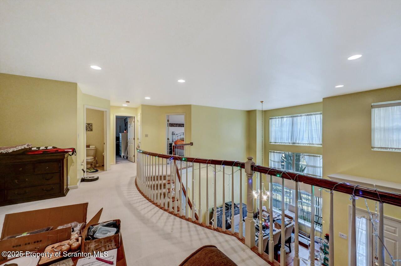 20 Hedge Row Run Clarks Summit, PA 18411 - Photo 48 of 66 a view of a hallway with workspace