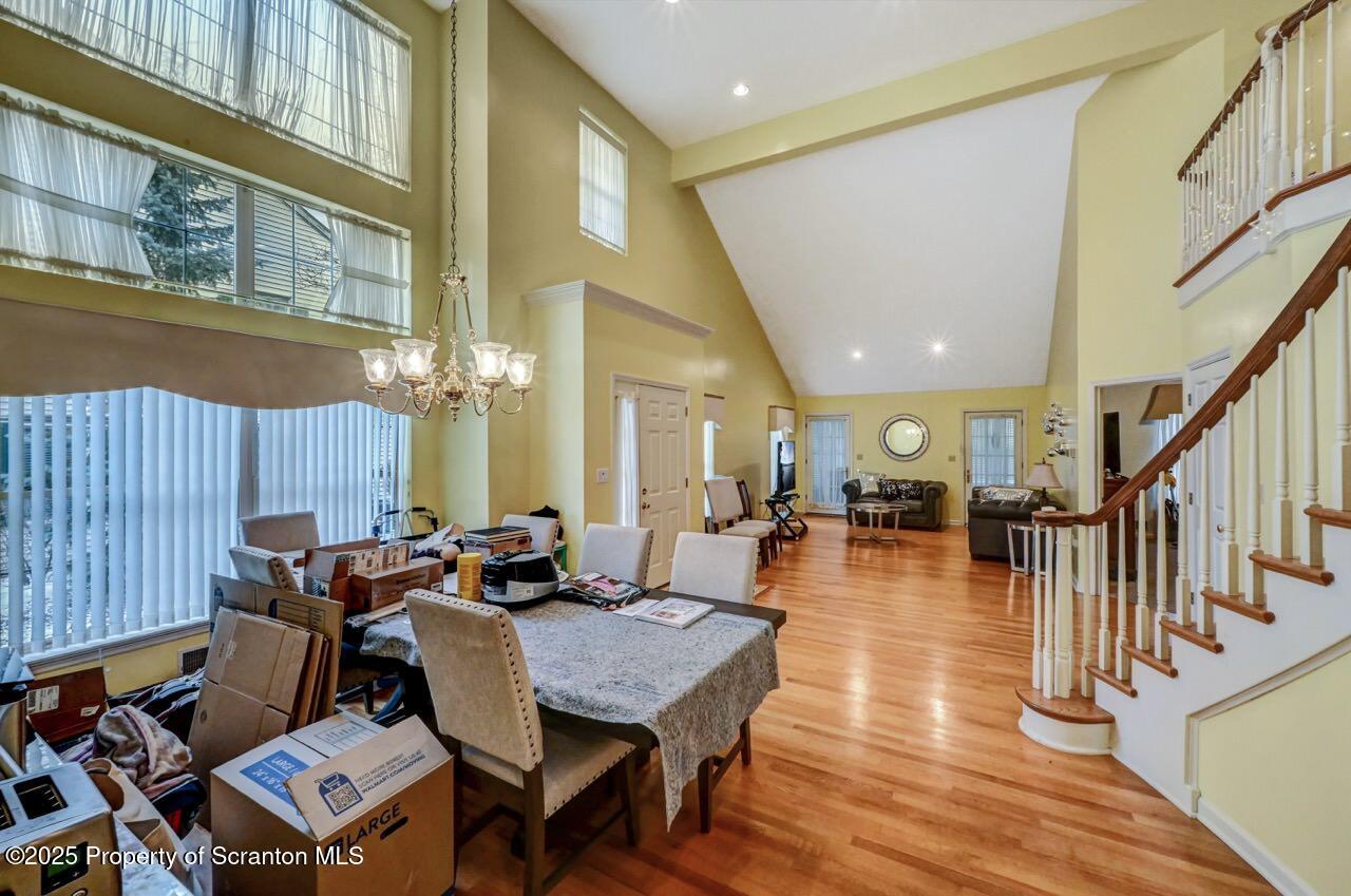 20 Hedge Row Run Clarks Summit, PA 18411 - Photo 5 of 66 a living room with fireplace furniture and a wooden floor
